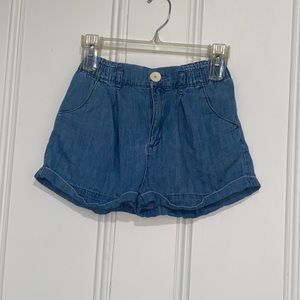 ZARA Kids Paper bag Waist Shorts